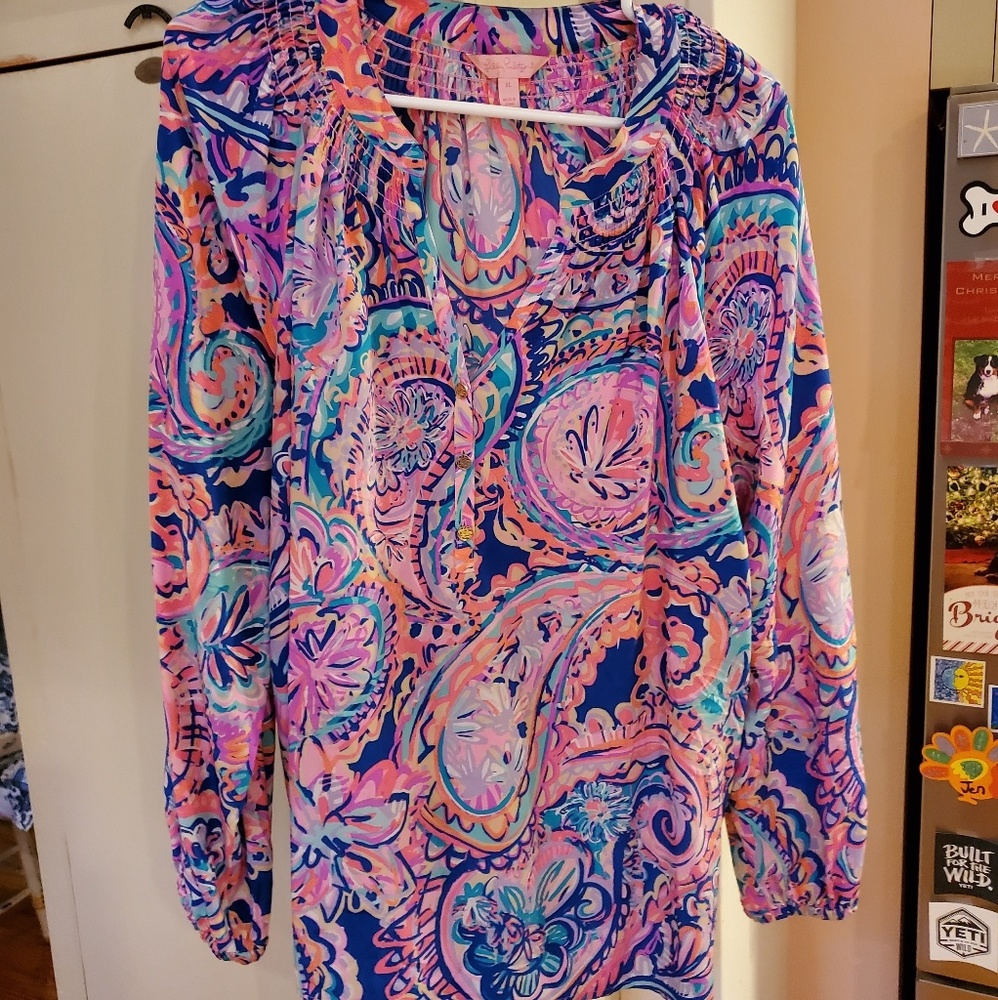 Lilly Pulitzer Elsa Tunic size XL